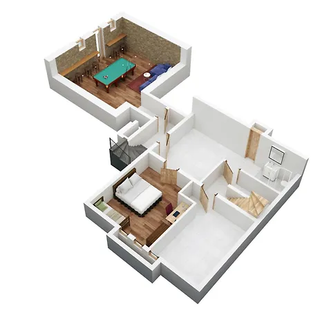 4bdr Alpine With Game And Sunny Terrace Villa *